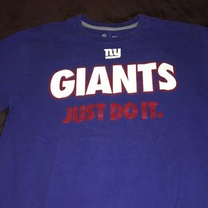 NIKE Football NFL NY GIANTS Apparel Tee Shirt L